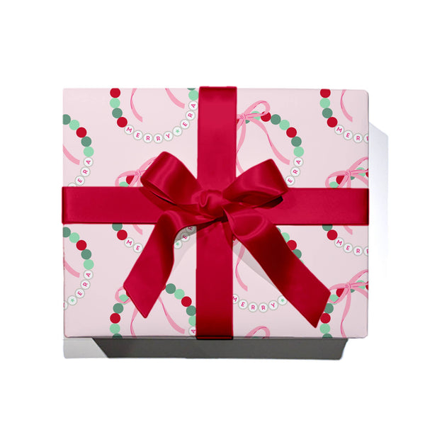 Taylor Swift Merry Era Christmas Package- Set of 6 cups, Lover Taylor Eras Tour Sticker & Merry Era Wrapping Paper - 2 sheets