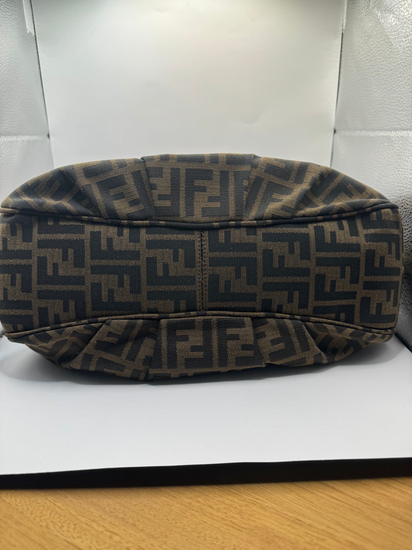 Fendi FF Zucca Mia Canvas with braided strap