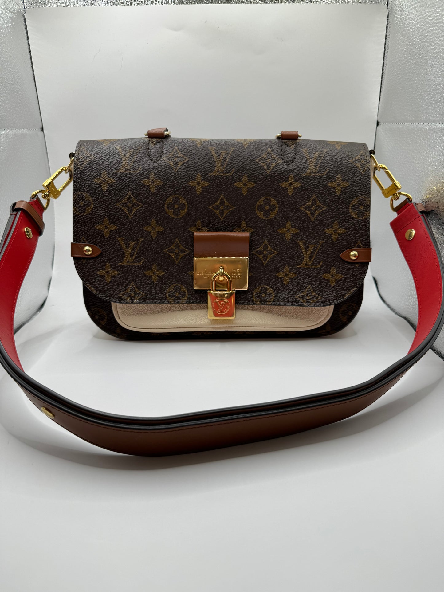 Louis Vuitton Vaugirard Leather Handbag