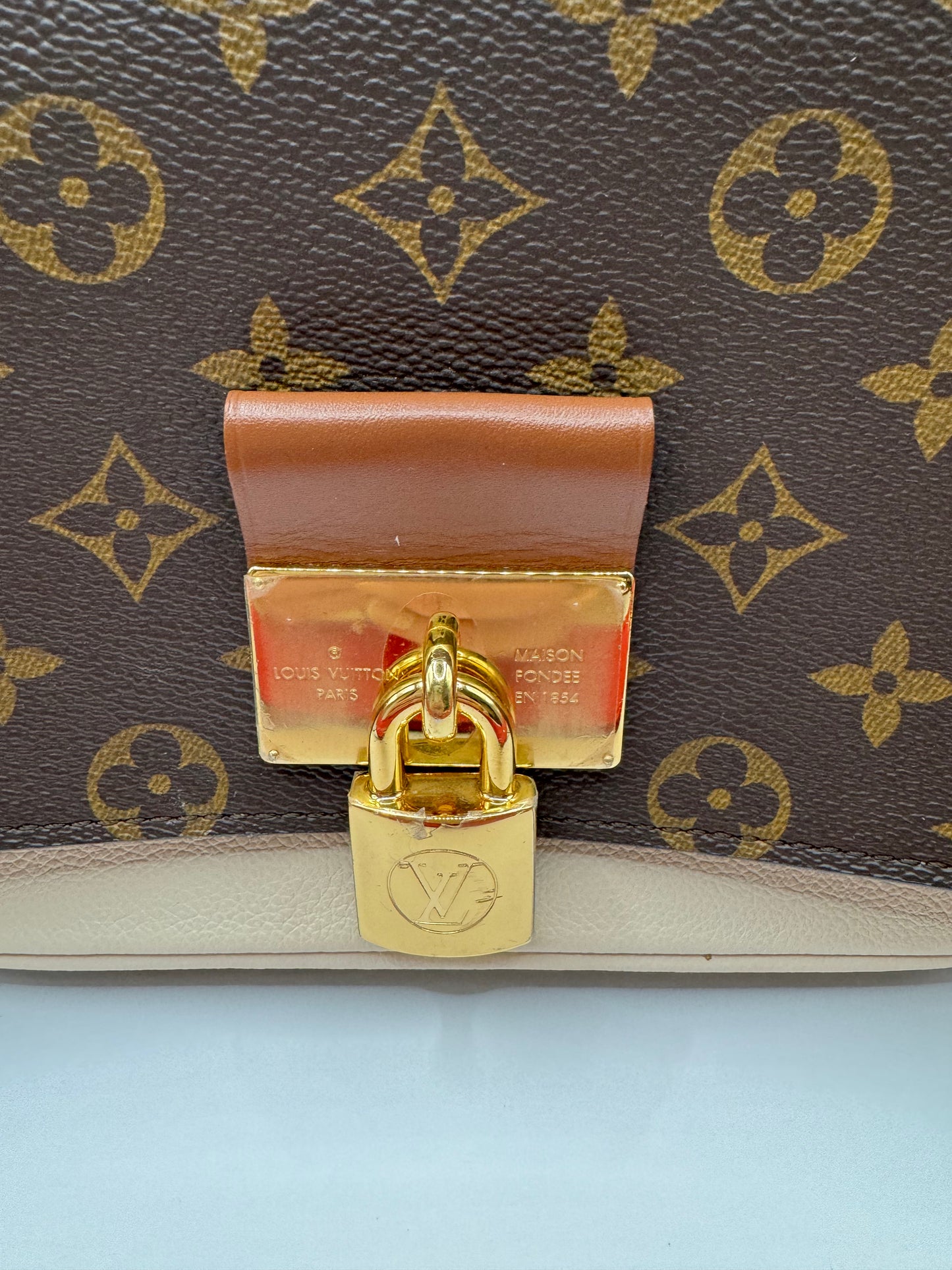 Louis Vuitton Vaugirard Leather Handbag