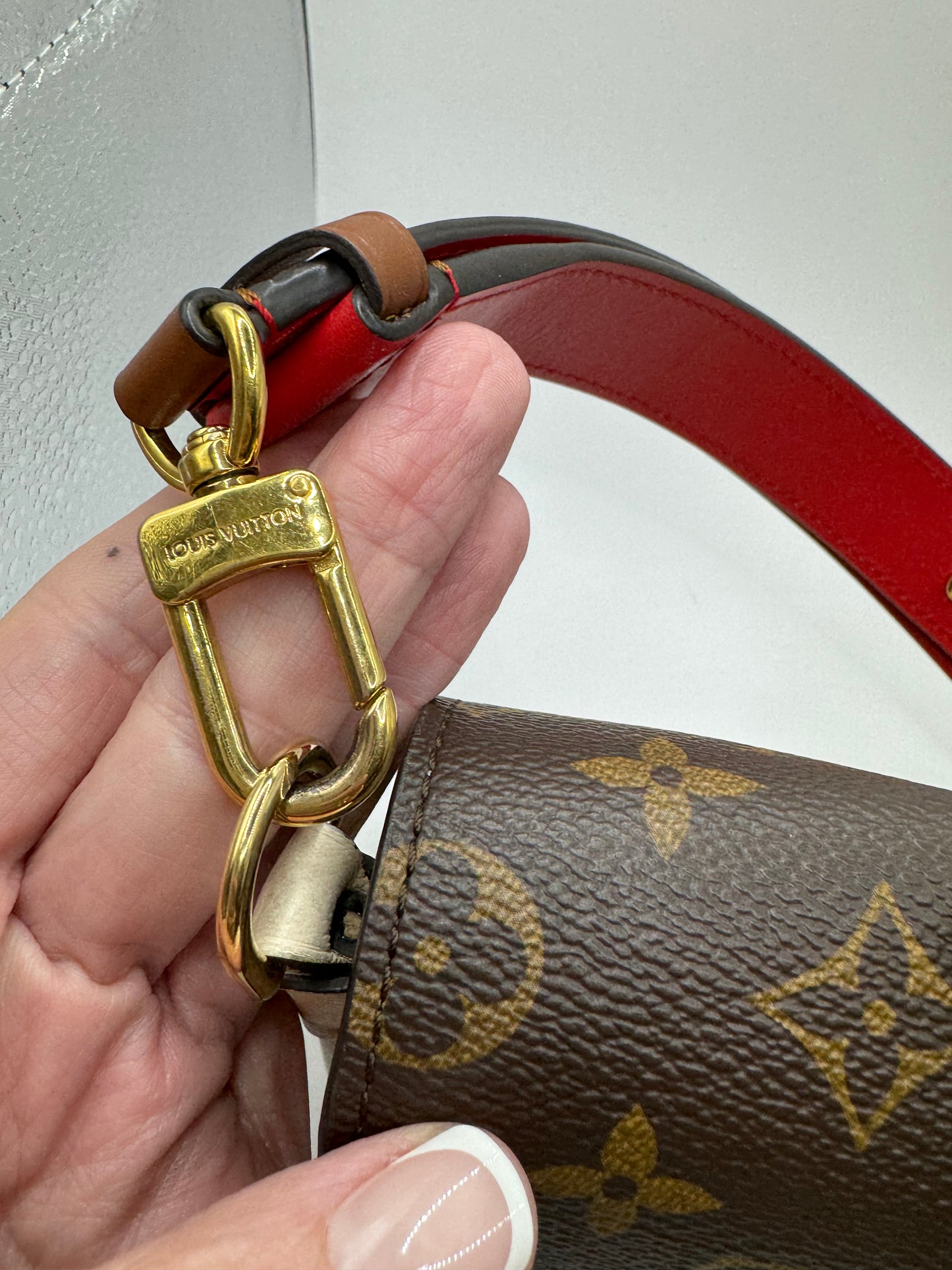 Louis Vuitton Vaugirard Leather Handbag