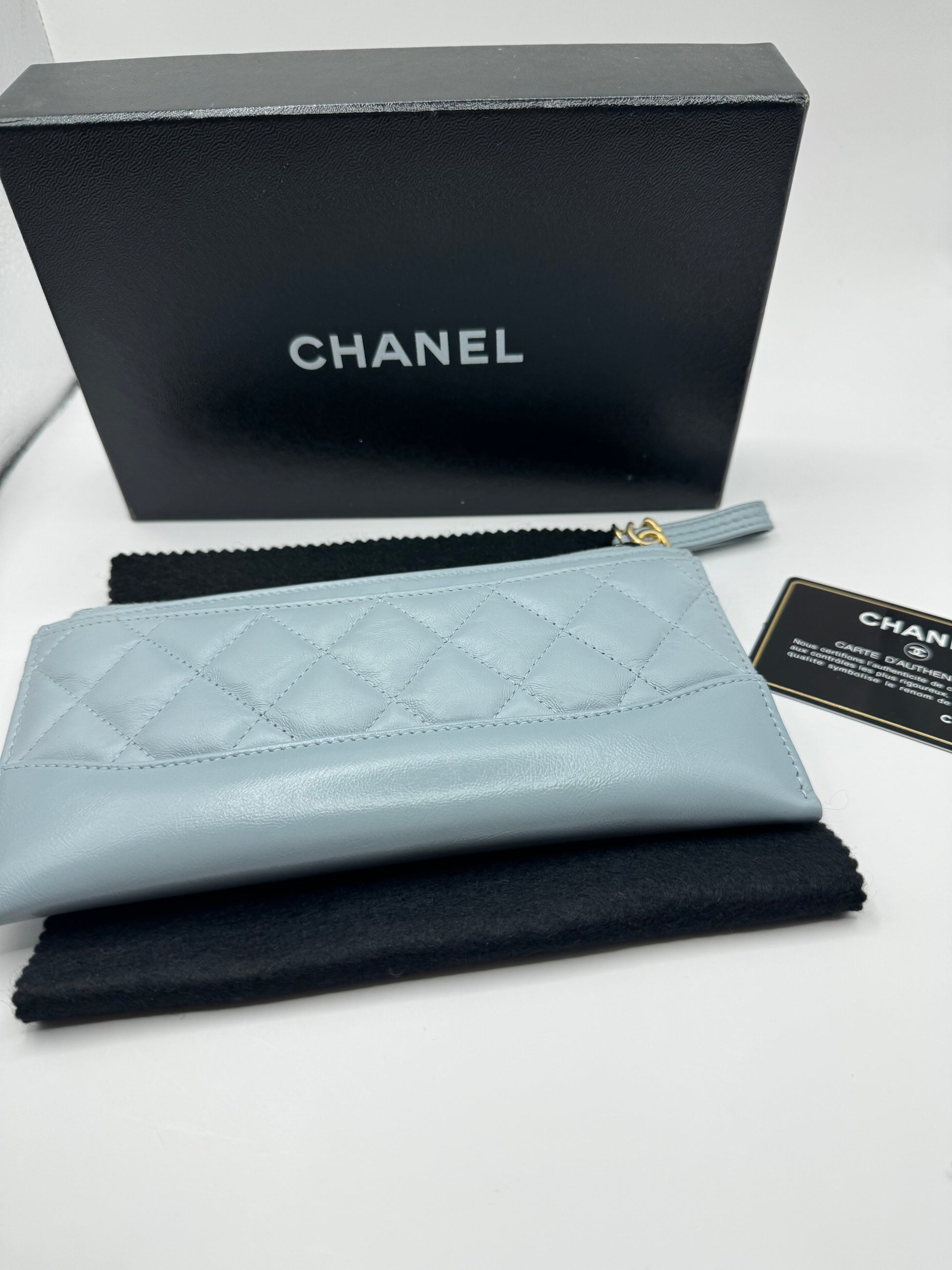 Chanel Gabrielle Wallet AGHW JuneBugs Vintage Luxury