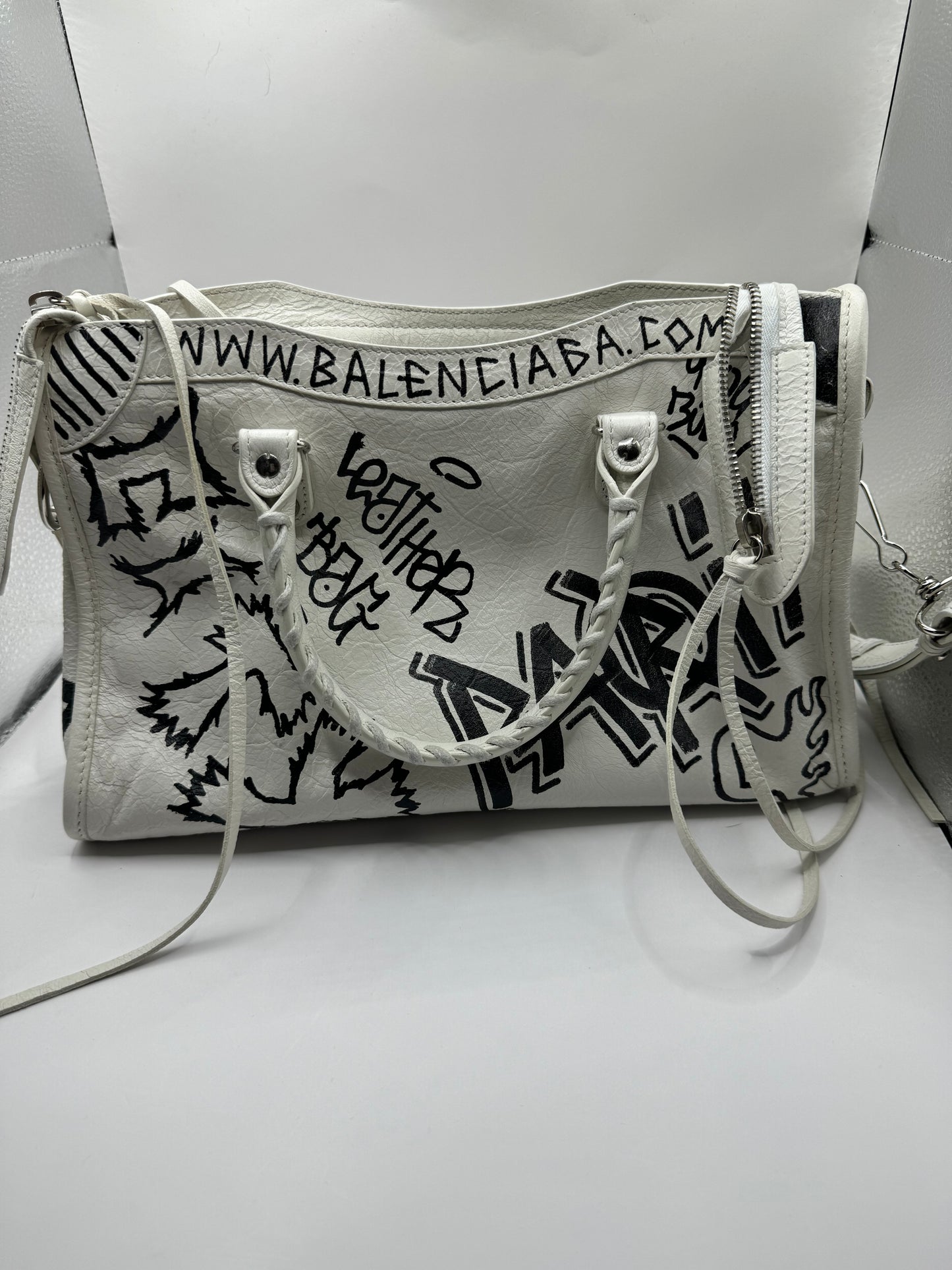 Balenciaga Graffiti City Bag