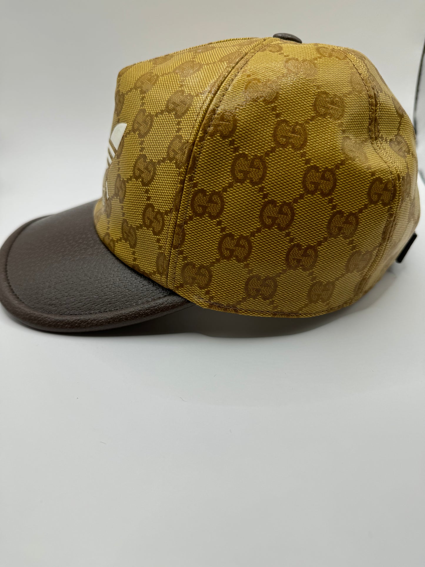 Gucci/Adidas GG leather hat