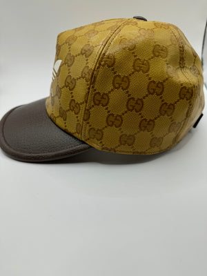 Gucci/Adidas GG leather hat