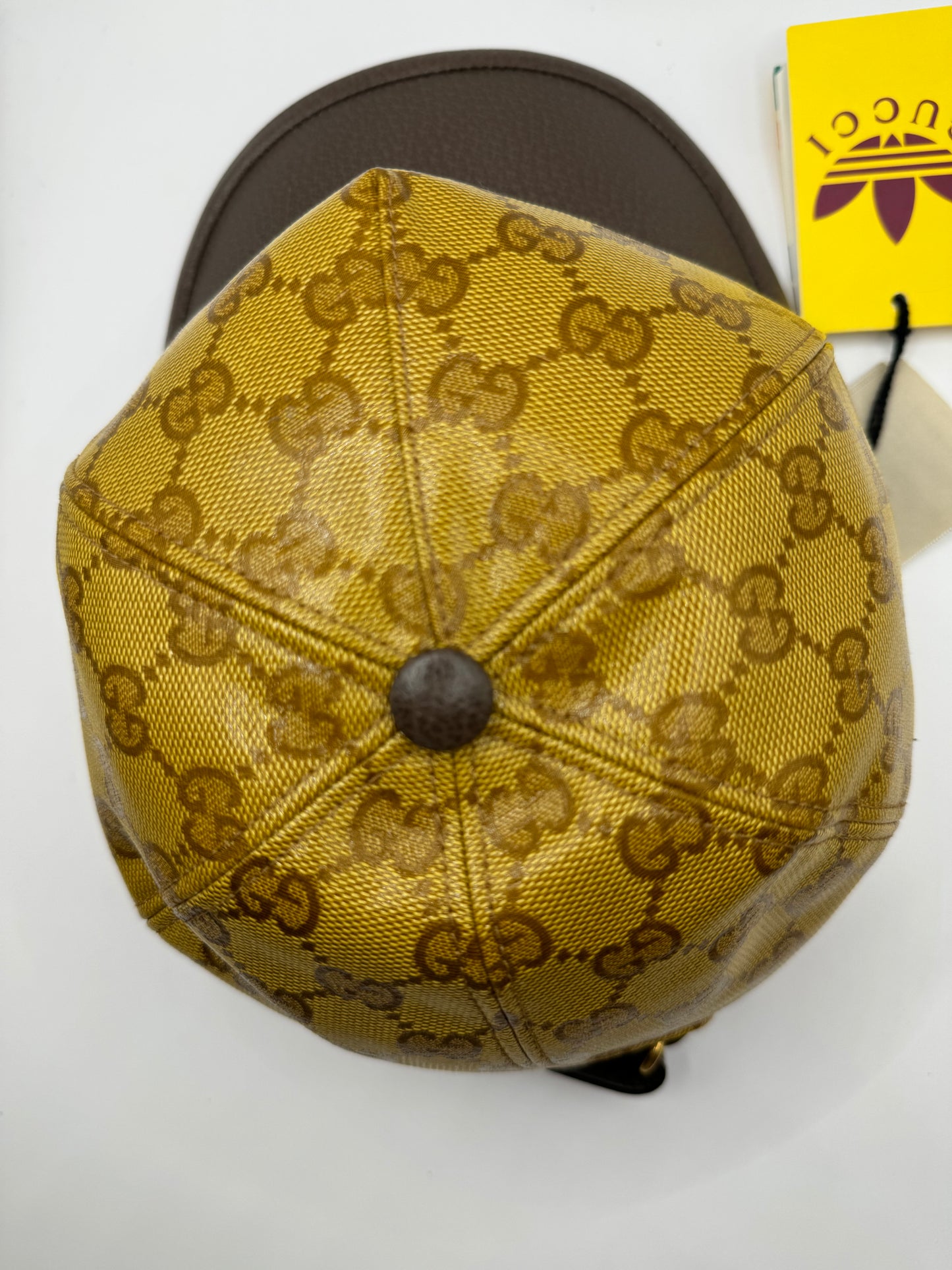 Gucci/Adidas GG leather hat