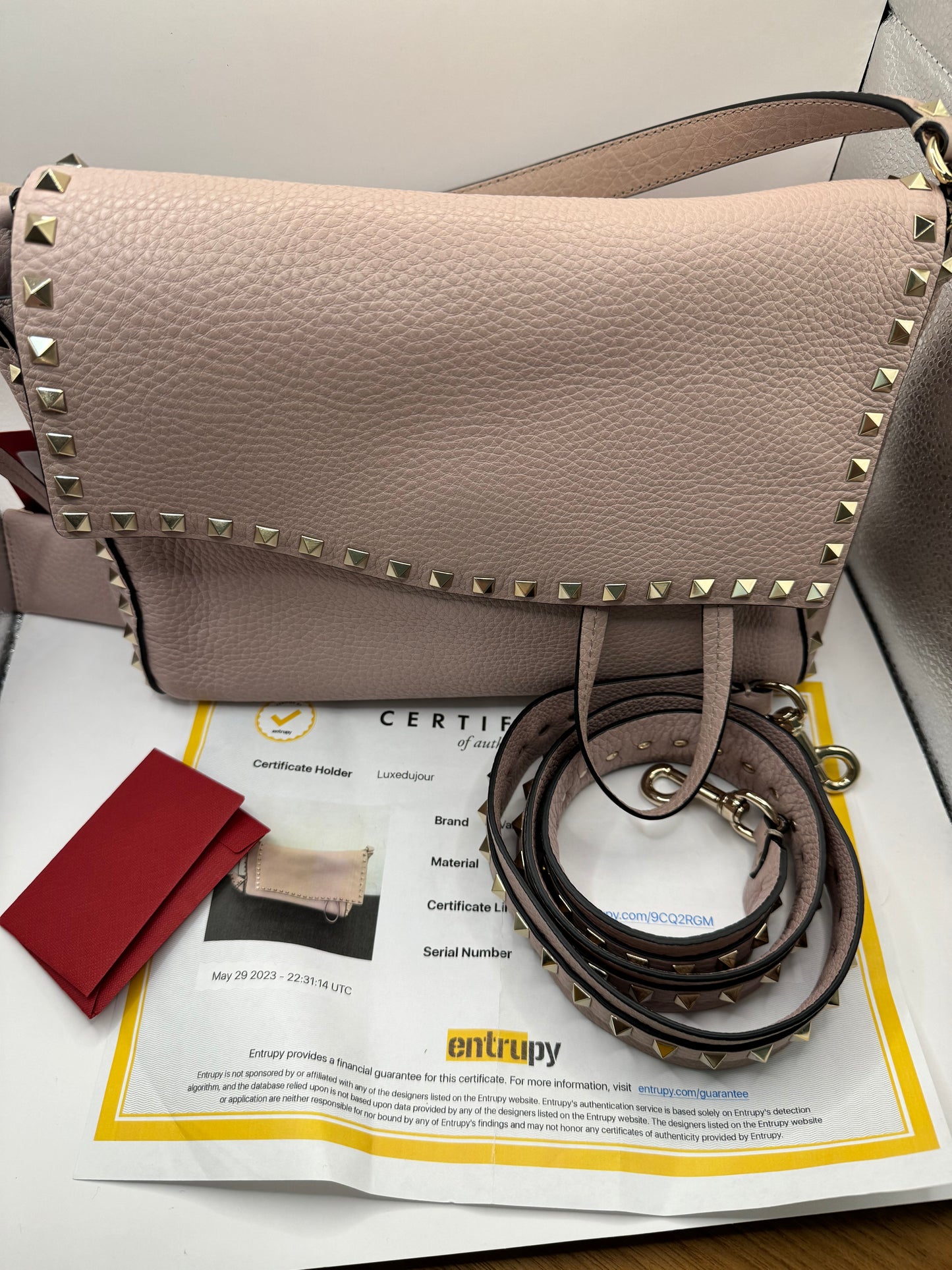 Valentino Rockstud Shoulder Crossbody Bag