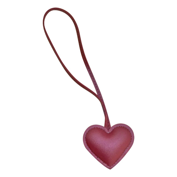 Heart Bag Charms Fuchsia