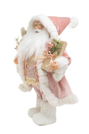 Blush Christmas Wishes Santa | 19″