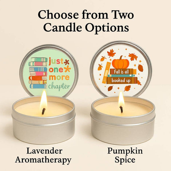 Blind Date with a Book & Candle Gift Set: Lavender