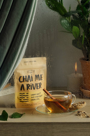 Chai Me A River Black tea, 20 Servings, Chai Tea Blend
