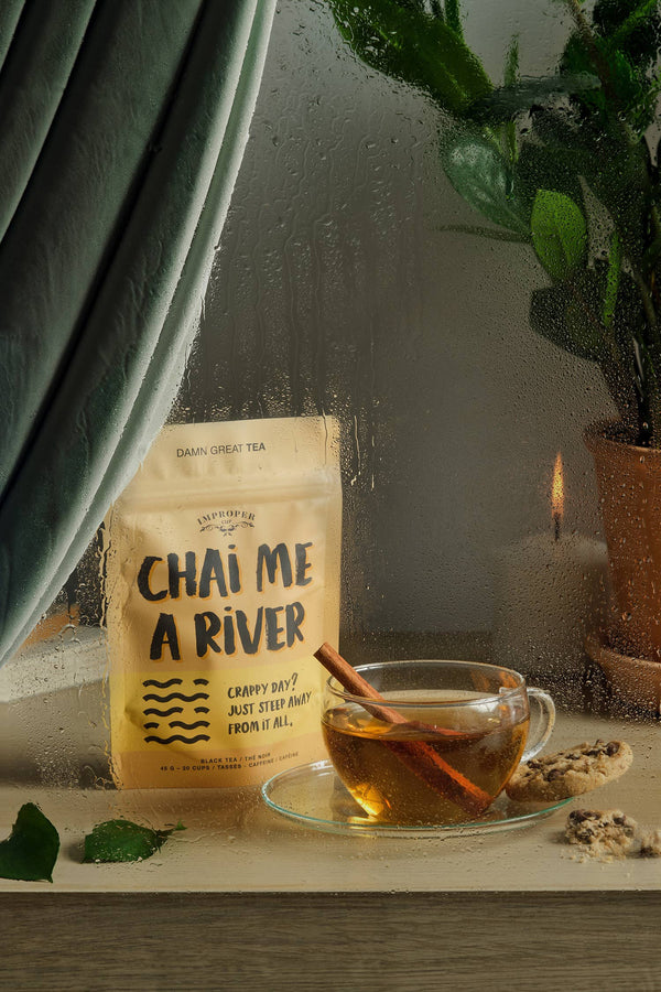 Chai Me A River Black tea, 20 Servings, Chai Tea Blend