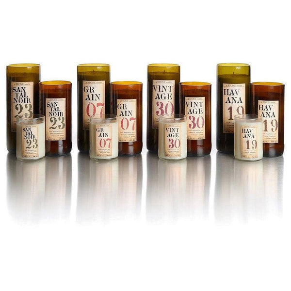 Everyday Reclaimed Bottle Candles: Santal Noir / 16oz