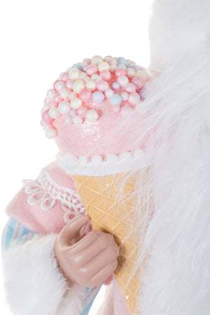Sugarplum Wishes Santa | 18.5″