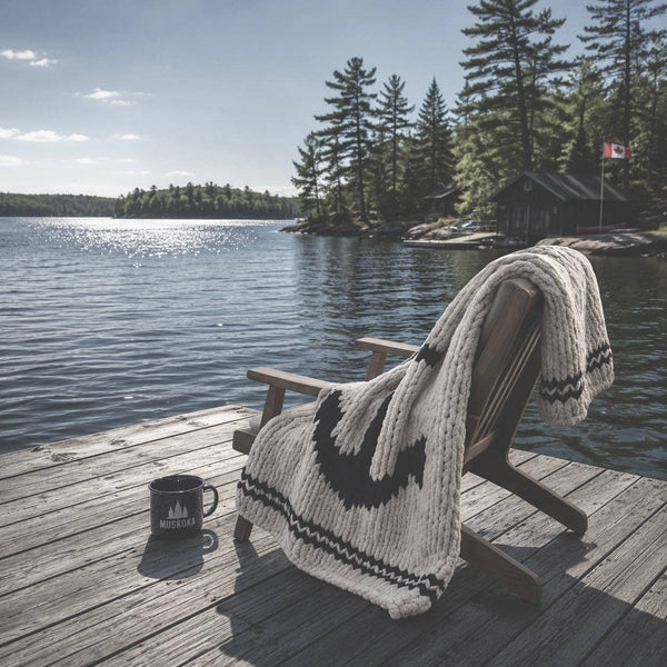 Newport Coastal Knit Blanket