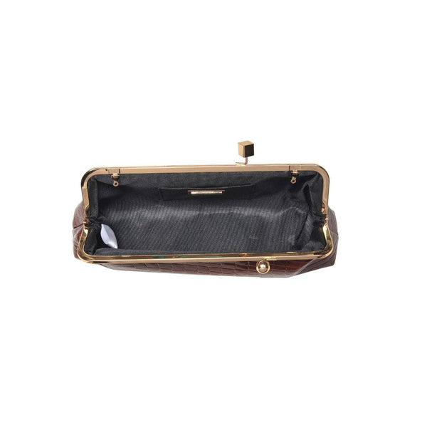 Piper Clutch: Chocolate