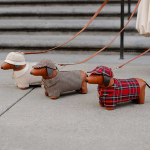 Dachshund Days Sherpa Crossbody Bag