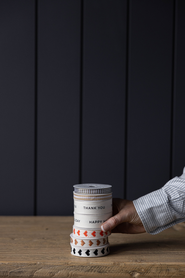 Ribbon Happy Holiday Holiday Decor: Medium