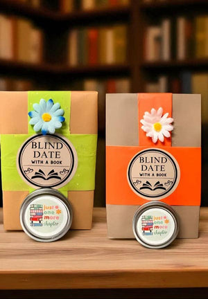 Blind Date with a Book & Candle Gift Set: Lavender