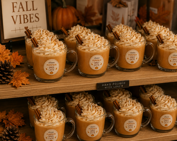 Classic Pumpkin Spice Latte Candle | Fall Candle Collection 
