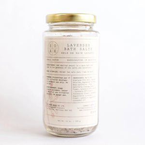 Lavender & Botanical Bath Salts