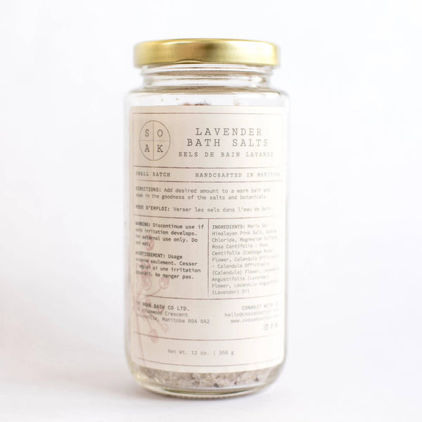 Lavender & Botanical Bath Salts