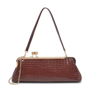 Piper Clutch: Chocolate