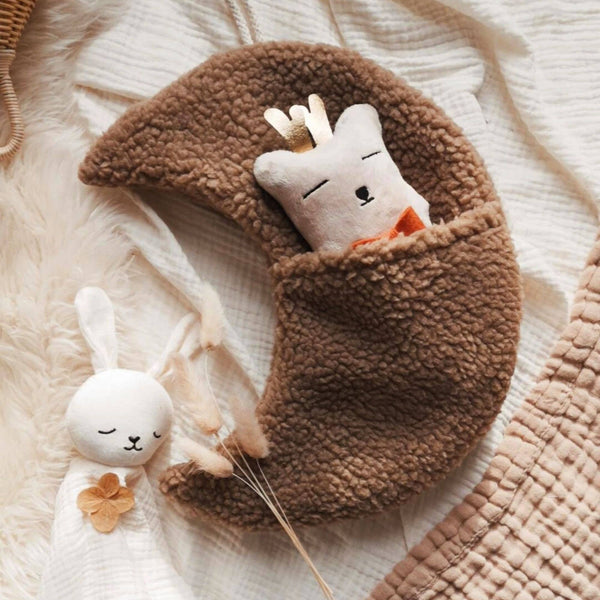 Moon Tooth Fairy Pouch | Off White or Beige