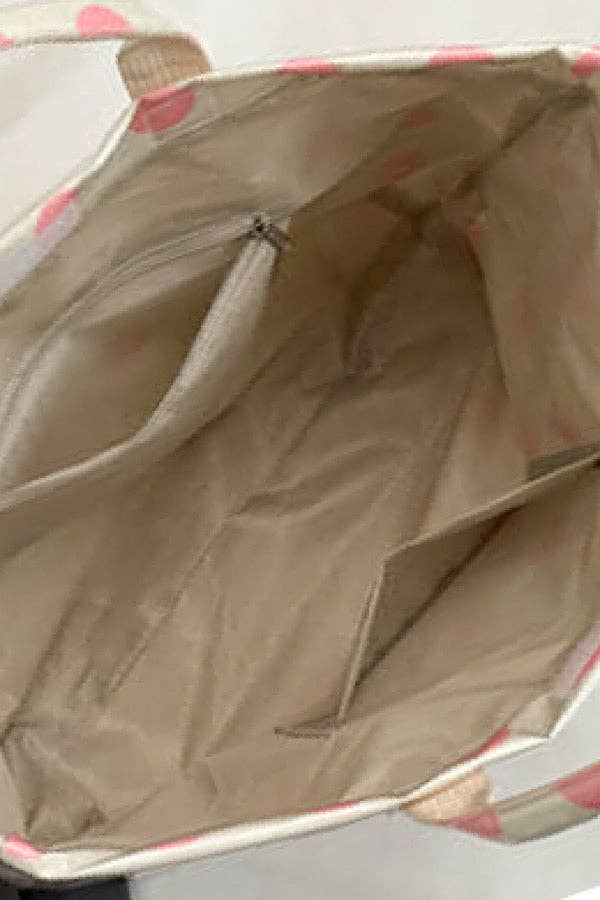 Pink Iridescent Vinyl TOTE BAG