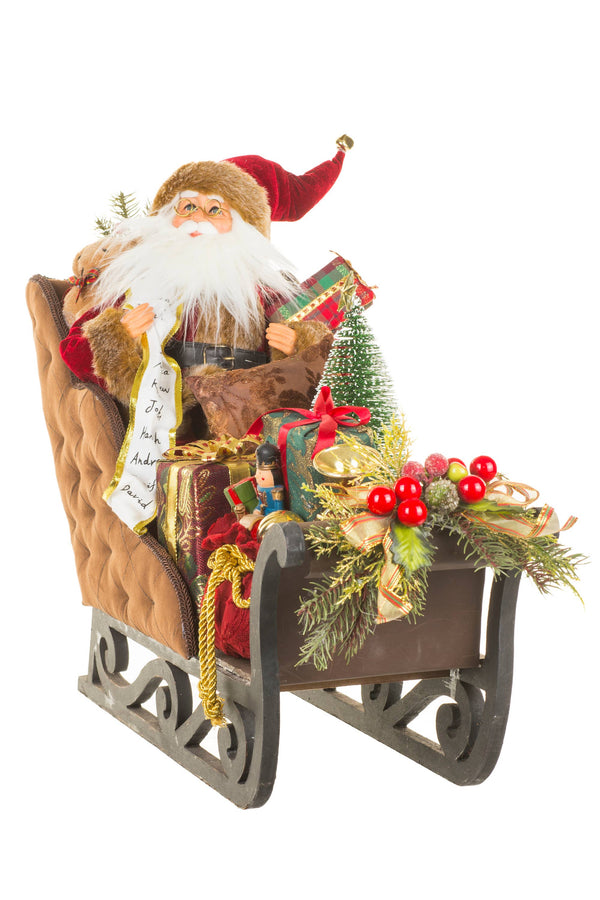Christmas Eve Wishes Sleigh | 25″
