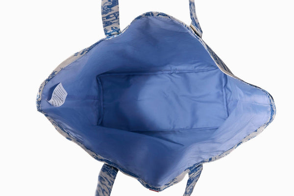 French Toile de Jouy TOTE - Blue
