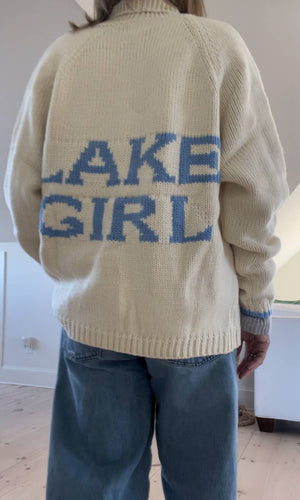 Lake Girl Varsity Cardigan 
