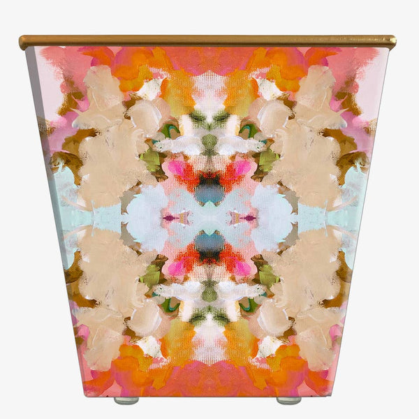 Laura Park Amber Fresco Cachepot Candle: Orange & Clove