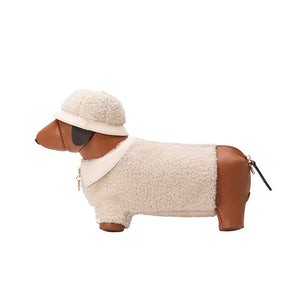 Dachshund Days Sherpa Crossbody Bag