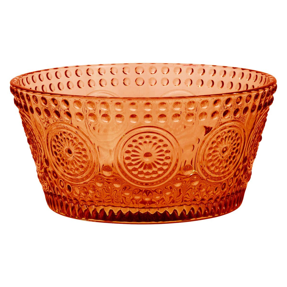 Round Umber Codi Glass Bowl Fall