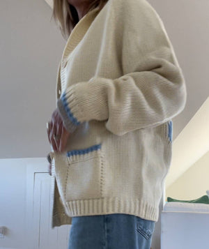 Lake Girl Varsity Cardigan 