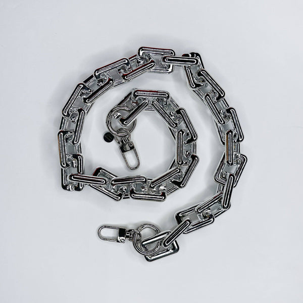 Convertible Ashley Acrylic Silver Strap: 23 inches