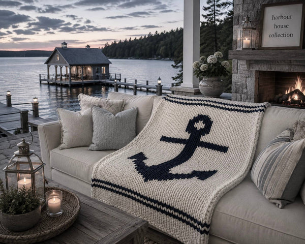 Newport Coastal Knit Blanket