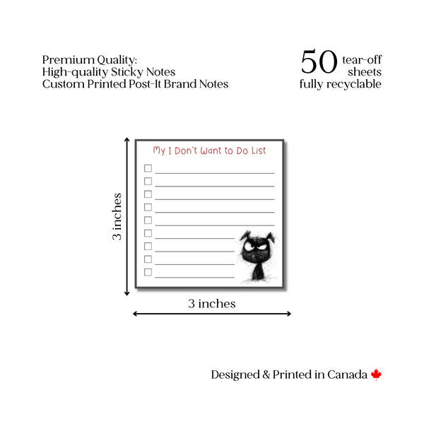50 Sheet Post-It Notes
