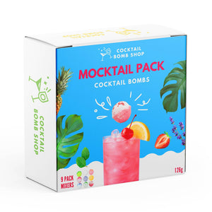 9 pack Cocktail Bombs- Mocktail pack, Summer pack &  vodka pack
