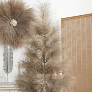 3ft-8ft Luxury Faux Fur Pampas Tree – Boho Decor Best Seller: 4ft