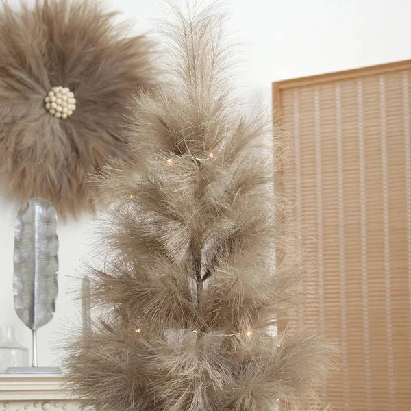 3ft-8ft Luxury Faux Fur Pampas Tree – Boho Decor Best Seller: 4ft