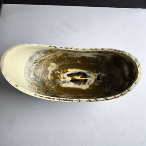 Medium Resin Trough - Entryway Catchall - Decorative Bowl: Tiger