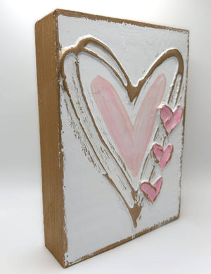 With faith hope and love | Valentine Mother's Day wedding