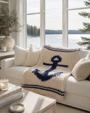 Newport Coastal Knit Blanket