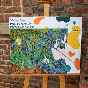Irises, by Vincent van Gogh - 2026 Decor Paint by Numbers