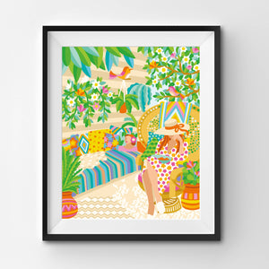 Chill in the Garden, Summer 2025 Gift Paint by Numbers