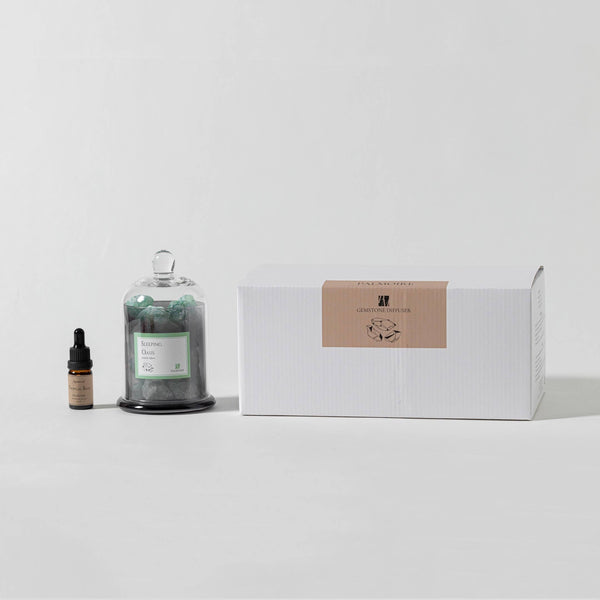 Sleeping Oasis Gemstone Diffuser [apple/amber]