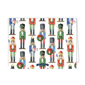 Folded Notecard Set of 10 | Nutcrackers