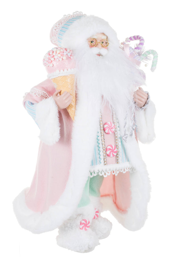 Sugarplum Wishes Santa | 18.5″